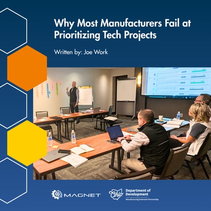 Joe Work Blog - Social Post - Photo - Prioritizing Tech Projects