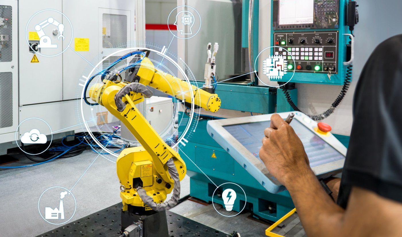 futuristic robotic arm
